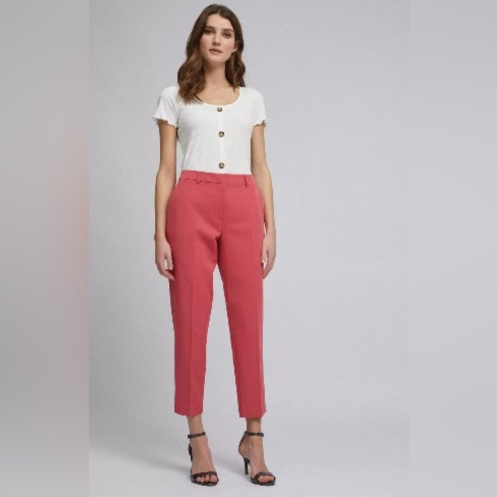 Talbots womenβs size 16 W heritage Chino ankle pants with stretch waistbandβ